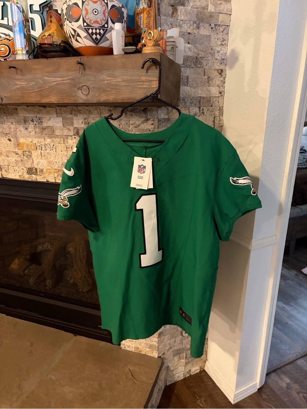 Nike Elite Kelly Green  Hurts Philadelphia Eagles Jersey
